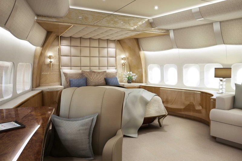 私人訂製超奢華 Boeing 747 客機