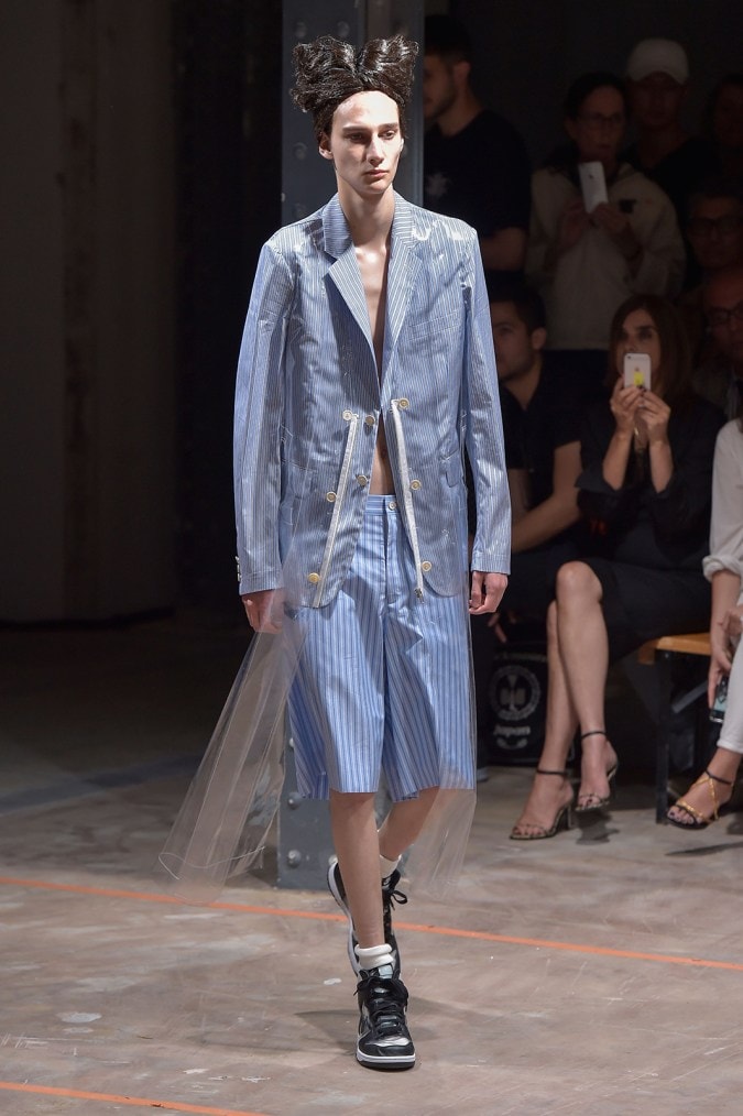 COMME des GARÇONS HOMME PLUS 2017 春夏系列