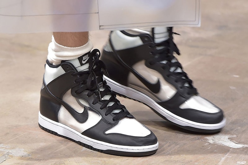 搶先預覽 COMME des GARÇONS HOMME PLUS x Nike 聯名 Dunk High 鞋款