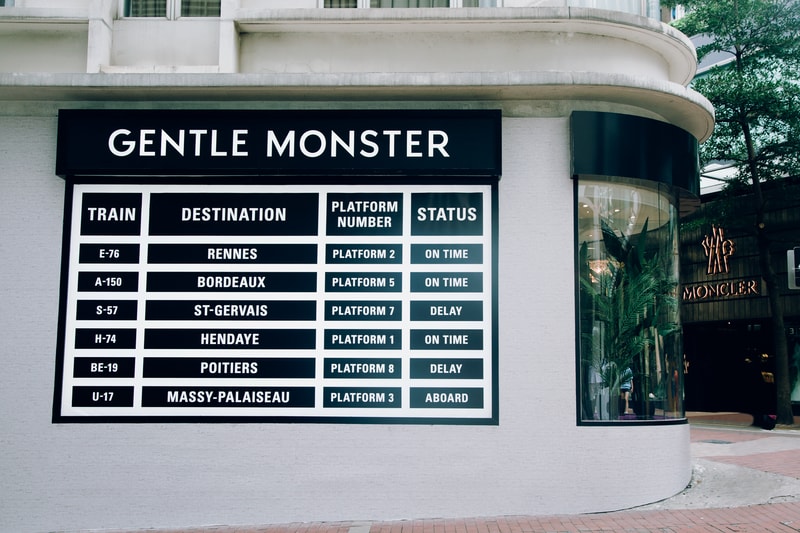 gentle monster hong kong flagship store the platform