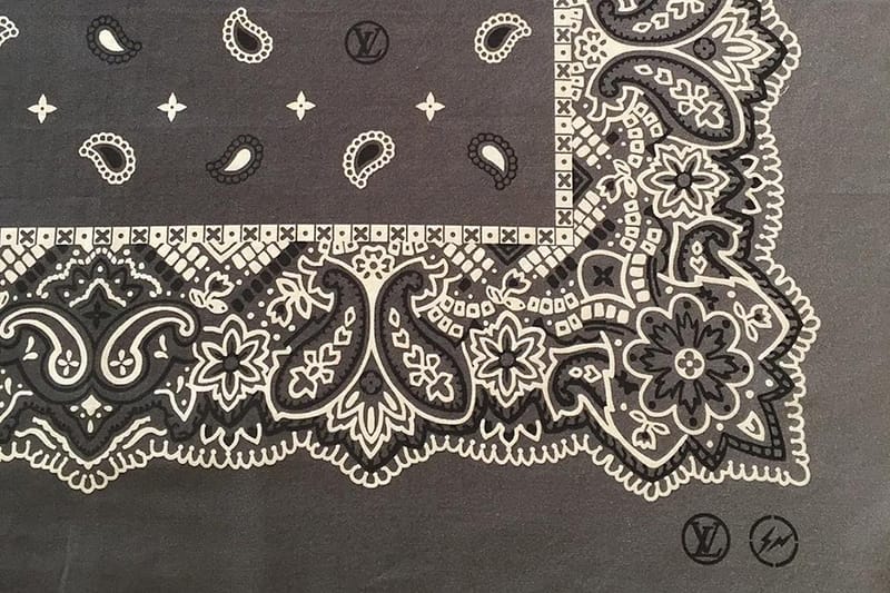 Kim Jones & 藤原浩搶先曝光 Louis Vuitton x fragment design 聯名方巾