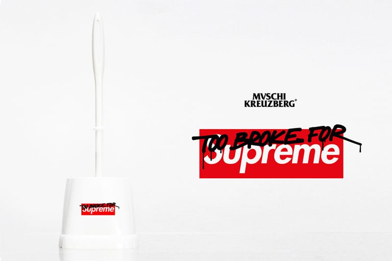 Muschi Kreuzberg 推出「Too Broke for Supreme」系列向 James Jebbia 發出柏林開店邀請