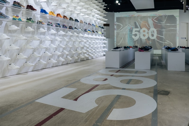 率先走進 New Balance 580 系列 20 周年紀念 Pop-up Gallery @ Scape  Orchard