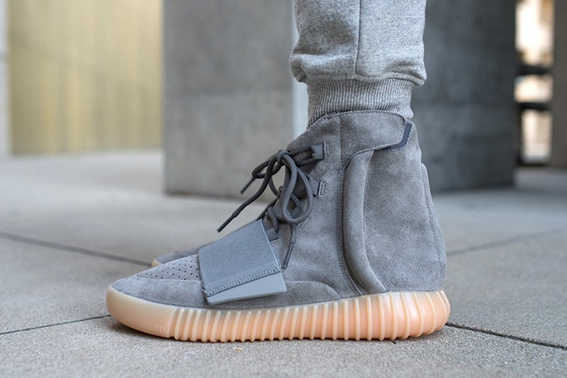 adidas Originals Yeezy Boost 750「Light Grey」配色上腳預覽