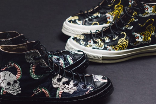 履上龍虎-回顧本季 5 款值得收藏之刺繡和風球鞋