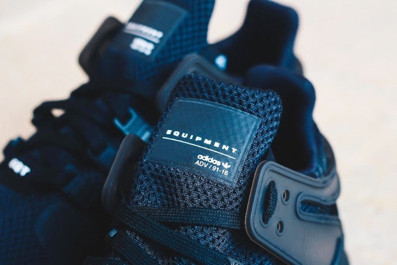 近賞 adidas Originals EQT Support ADV 全新配色設計「Triple Black」