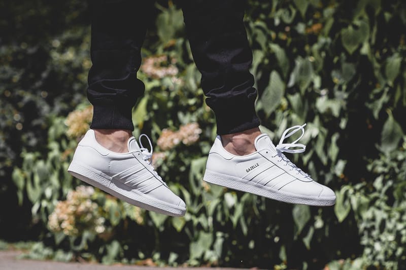 adidas Originals Gazelle 全白配色