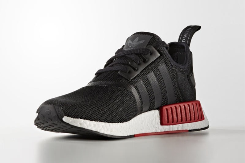 adidas originals nmd r1 black red coming soon