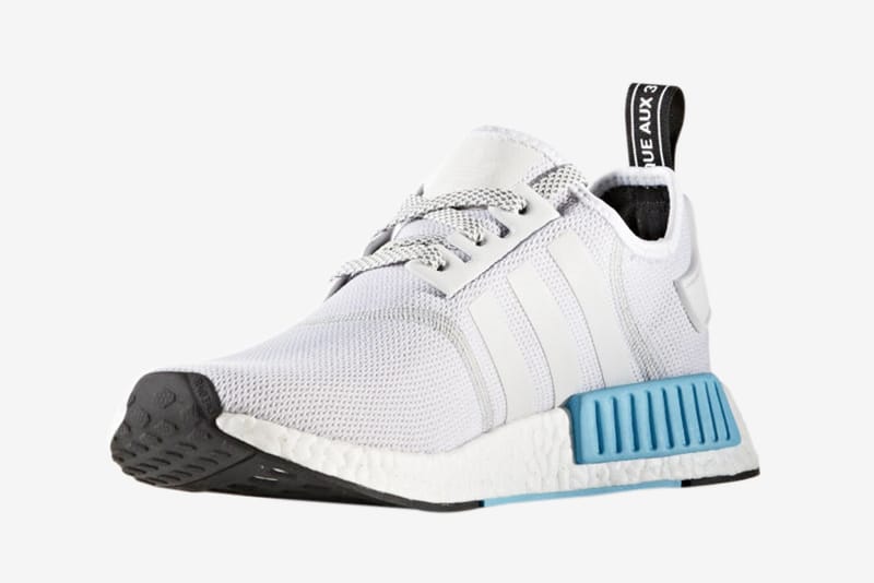nmd r1 white and blue
