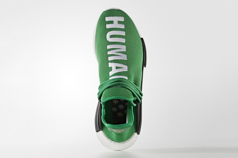 搶先預覽 adidas Originals = PHARRELL WILLIAMS 聯名 Hu NMD 綠色版本
