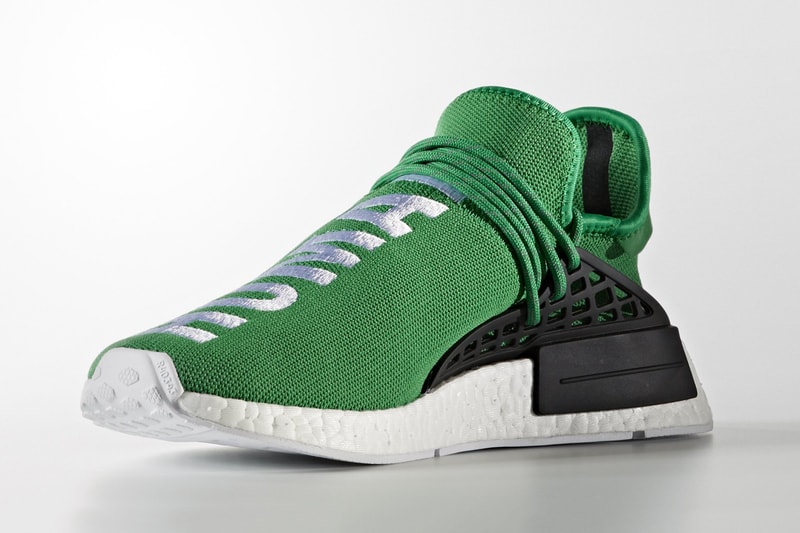搶先預覽 adidas Originals = PHARRELL WILLIAMS 聯名 Hu NMD 綠色版本