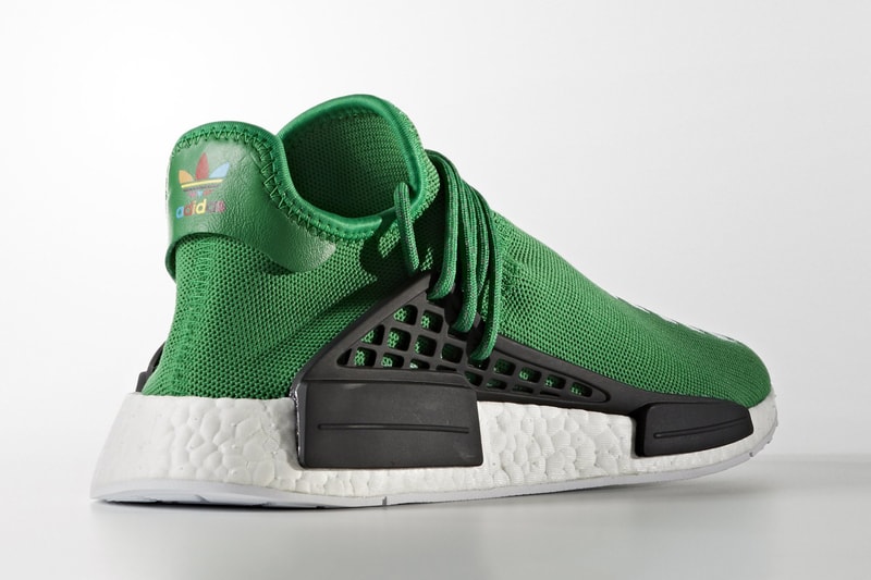 搶先預覽 adidas Originals = PHARRELL WILLIAMS 聯名 Hu NMD 綠色版本