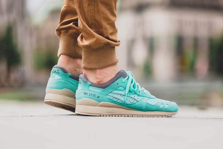 ASICS Tiger GEL-Lyte III 全新配色設計「Cockatoo Green」