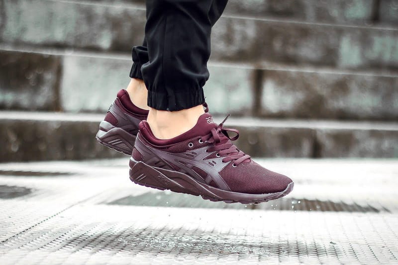 asics gel kayano trainer evo red