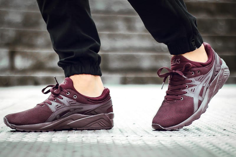 asics gel kayano evo red