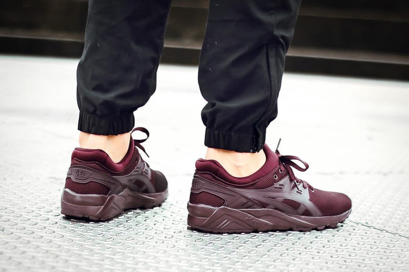 asics gel kayano evo red
