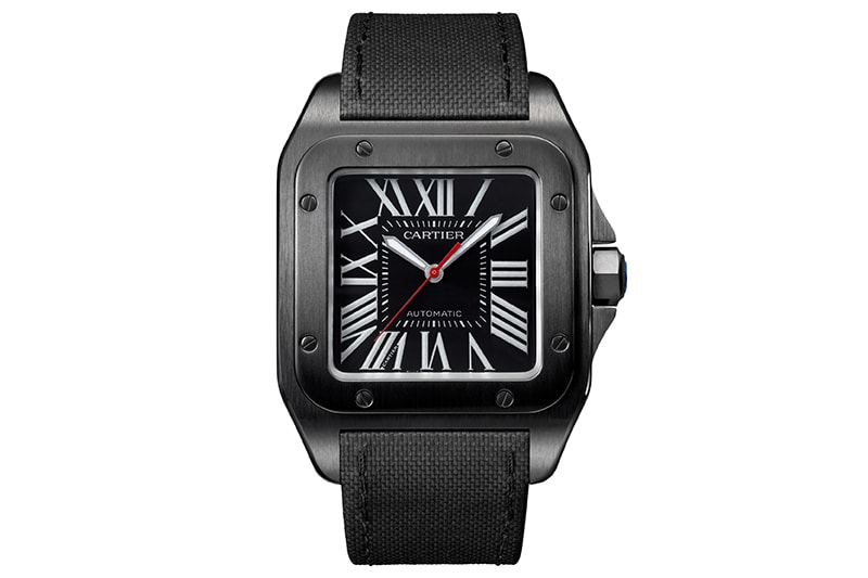 Cartier 經典錶款黑魂再現