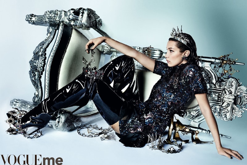 g dragon bella hadid vogue me china cover