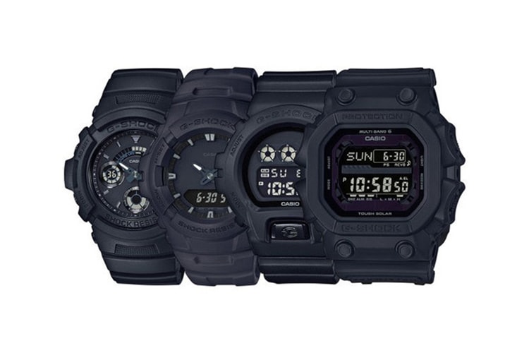 黑魂發見!G-SHOCK 日本發佈全新 Japan Deadly Matte Black 系列