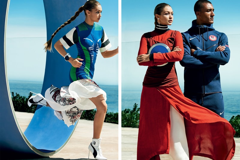 Gigi Hadid 完美示範 Fenty PUMA by Rihanna 混種球鞋設計