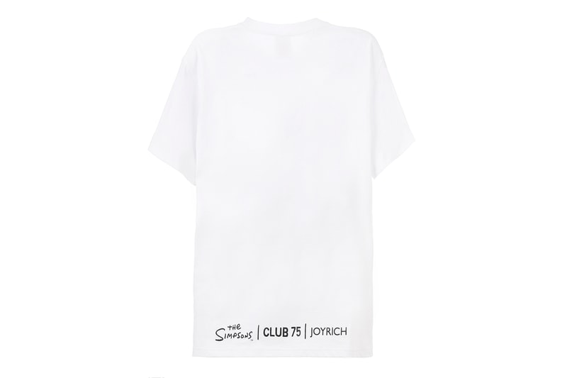 JOYRICH x Club75 x The Simpsons 聯名系列登場