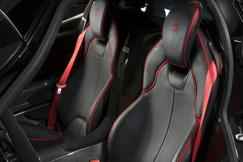 laferrari nero ds opaco auction