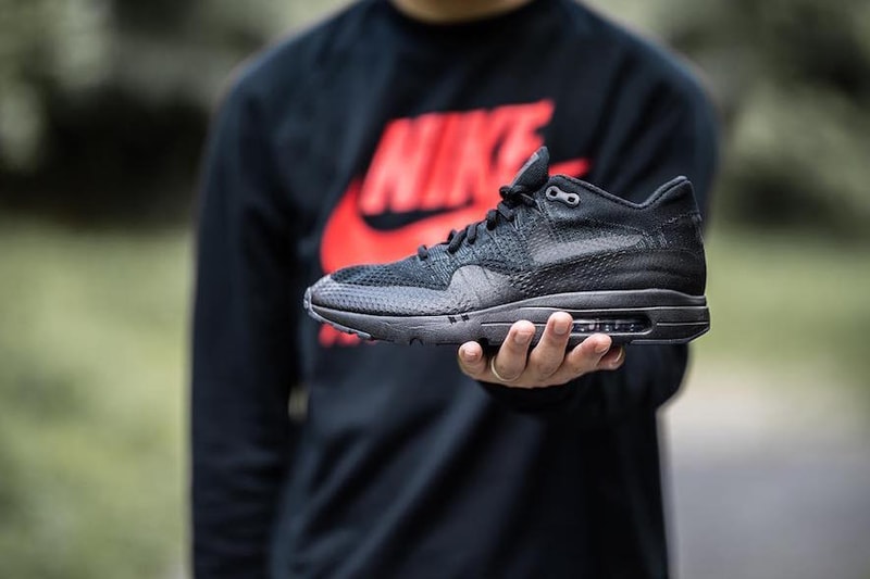 搶先預覽 Nike Air Max 1 Ultra Flyknit 全黑配色