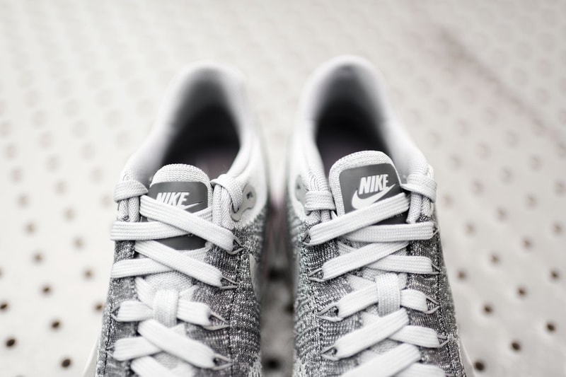 近賞 Nike 全新鞋款 Air Max 1 Ultra Flyknit「Wolf Grey」配色