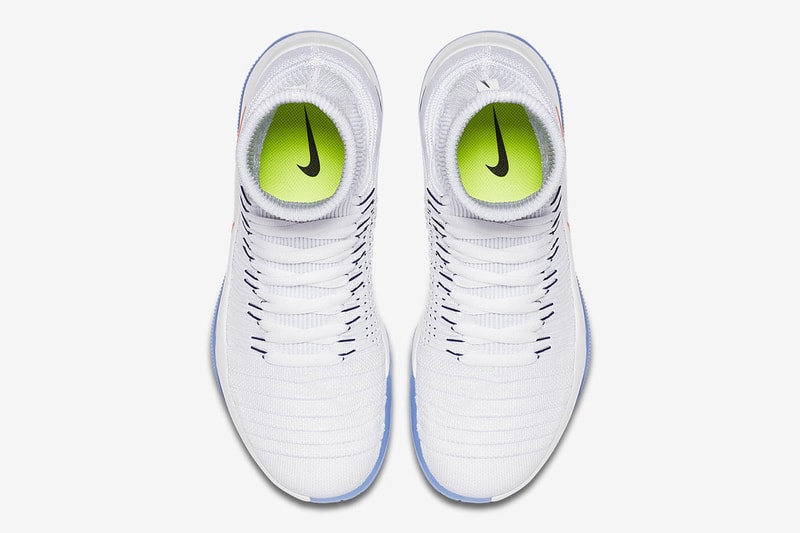 nike hyperdunk 2016 flyknit white bright crimson