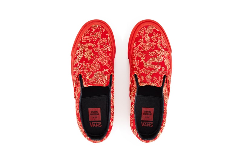 Opening Ceremony x Vans Vault 聯名 OG Slip-On LX「Qi Pao」系列
