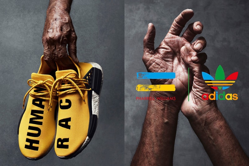 adidas Originals = PHARRELL WILLIAMS 全新聯名 Hu NMD 正式發佈