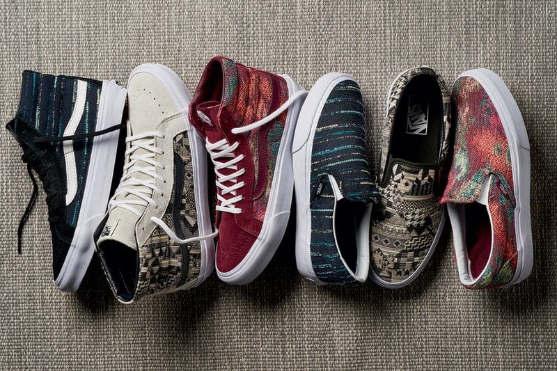女生專屬！Vans 全新「Italian Weave」系列
