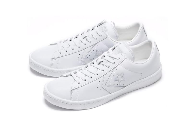 White atelier by CONVERSE 為 Pro Leather OX Low 推出 40 周年別注配色