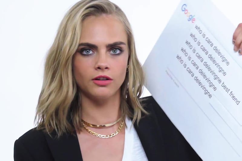在 Google 搜尋甚麼？Cara Delevingne 親自解答網民