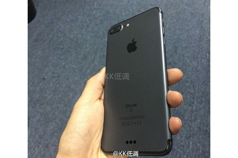 疑似 iPhone 7 Plus「Space Black」配色曝光