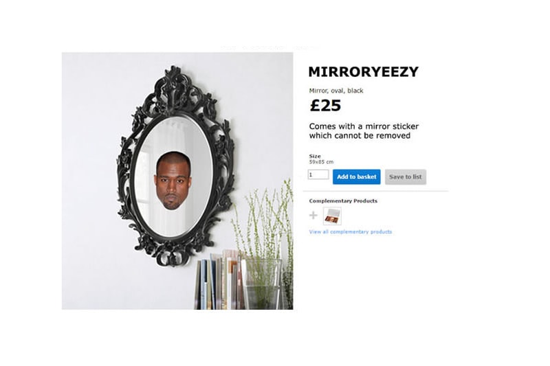 網絡熱話 Kanye West x IKEA 聯名企劃預想設計