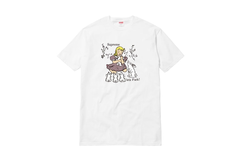 supreme 2016 fall winter tees collection