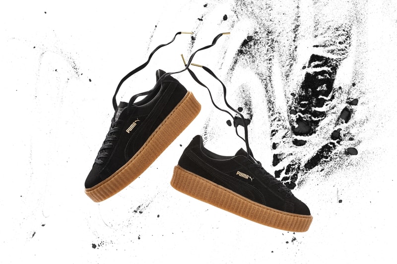 The FENTY BY RIHANNA x PUMA SUEDE CREEPER will release in Taiwan on September 29