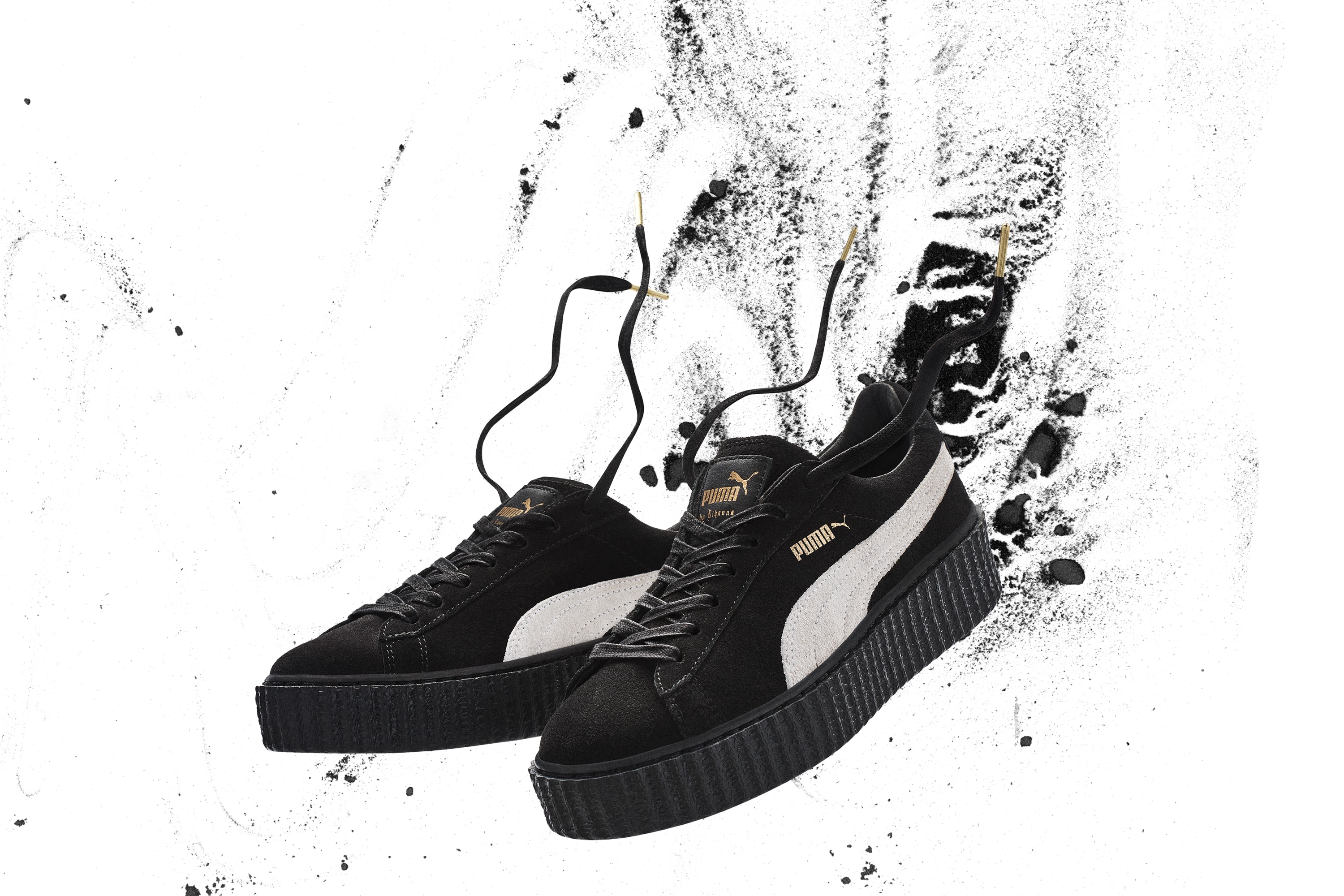 The FENTY BY RIHANNA x PUMA SUEDE CREEPER will release in Taiwan on September 29