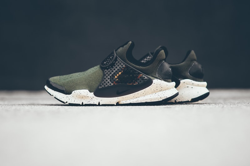近賞 Nike Sock Dart 秋季「Cargo Khaki」配色