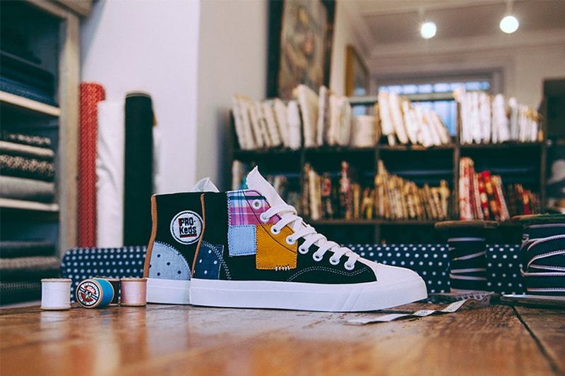 Footpatrol teams up PRO- Keds release new Patchwork in Taiwan's INVINCIBLE