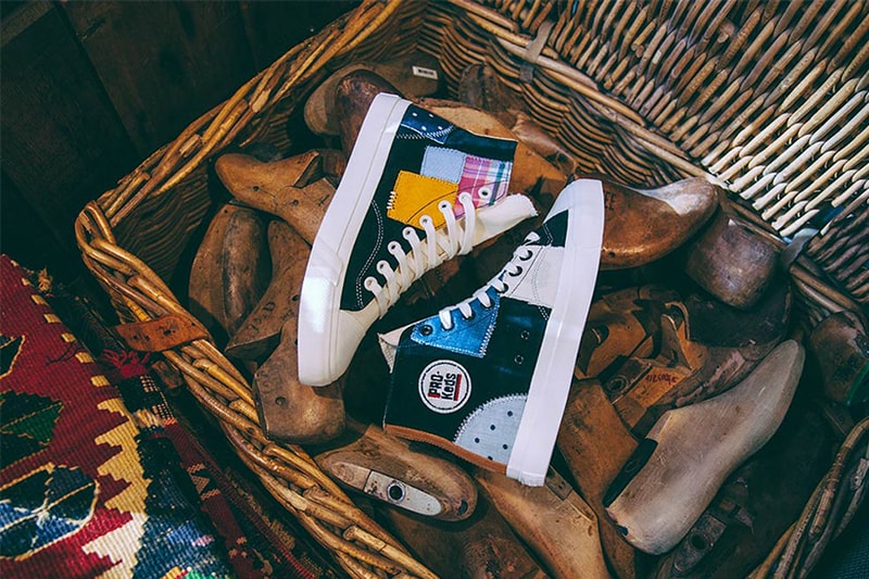 Footpatrol teams up PRO- Keds release new Patchwork in Taiwan's INVINCIBLE