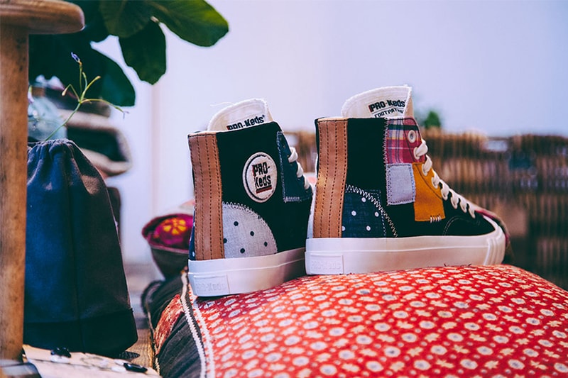 Footpatrol teams up PRO- Keds release new Patchwork in Taiwan's INVINCIBLE