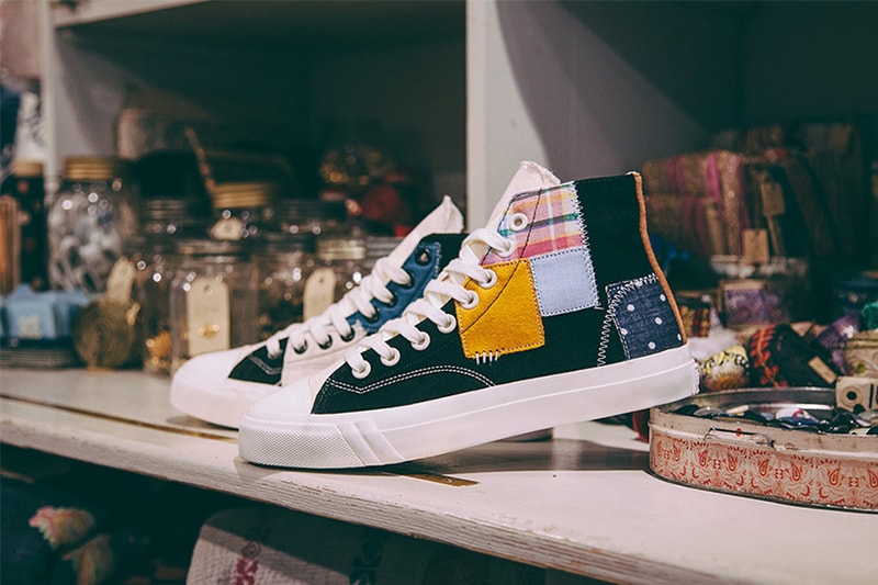 Footpatrol teams up PRO- Keds release new Patchwork in Taiwan's INVINCIBLE