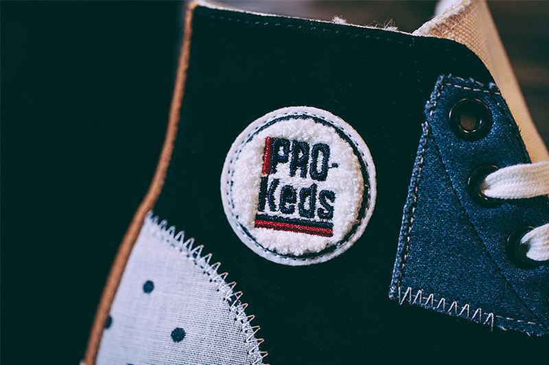Footpatrol teams up PRO- Keds release new Patchwork in Taiwan's INVINCIBLE