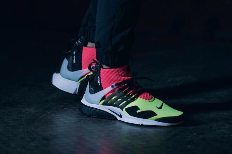 近賞 ACRONYM x NikeLab 全新聯名 Presto Mid「Neon」配色