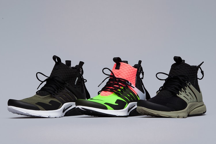 ACRONYM x NikeLab 全新聯名 Air Presto Mid 系列完整一覽