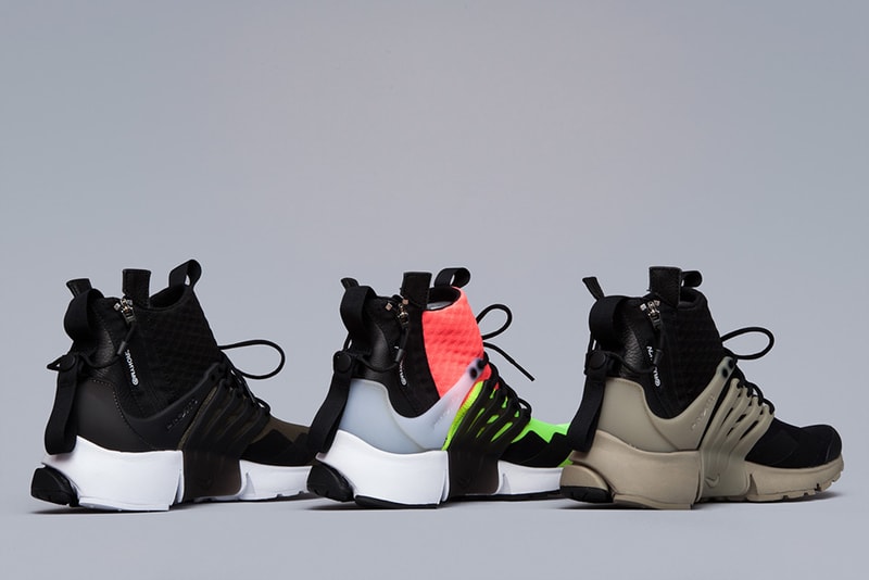 ACRONYM x NikeLab Air Presto Mid Detail
