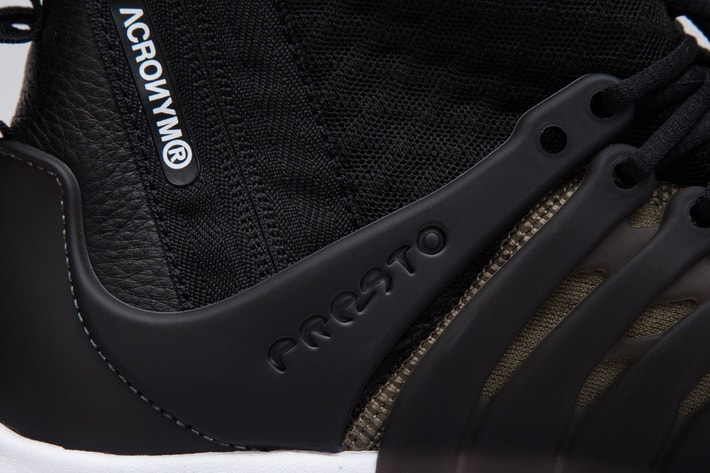 ACRONYM x NikeLab Air Presto Mid Detail