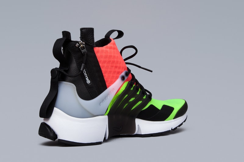 ACRONYM x NikeLab Air Presto Mid Detail